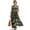 Aztec Southwest American Tribal Tie Dye, variant on Blue Pine Tree Cloud Print Summer Dresses for Women Long Flowy A Line Sleeveless Maxi Sundresses with Pockets, Cotton Linen Lightweight Boho Beach Vacation Clothes Resort Wear, 3XL