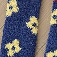 thumbnail image 5 of CPNG Kid Girls Cute Winter Socks Warm Fluffy Fuzzy Warm Slipper Socks Polka Dot Pattern No Slip Soft Cozy with Grippers Socks Novelty Mid Calf Floor Socks, 5 of 6