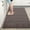 Coffee, variant on Striped Rug Striped Area Rug 40x60 Inch Soft Non-Slip Carpet for Living Room Bedroom Balcony Decor Durable Home Accent Floor Mat Lightweight Design Living Room Carpet
