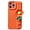 Orange, variant on Compatible with iPhone 13 Pro Max Wrist Strap Case Kickstand Holder Hand Strap Flowers Lens Camera Protection Cute Fashion Soft TPU Shockproof Protective Cover for Girls and Women