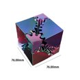 thumbnail image 2 of Cubo de engranajes impreso en 3D juguete antiestrés para aliviar el estrés regalo para niños y adultos (8 cm), 2 of 8