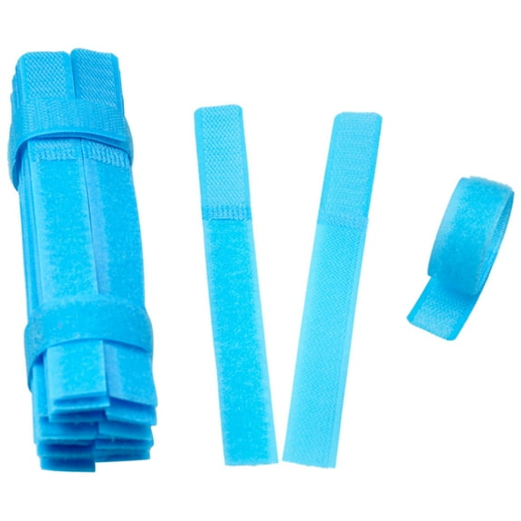 30Pcs Velcro Cable Ties Sky Blue,30X Velcro,Wire Holder Cable Fastening Ties Rope Cord 30Pcs Reusable Organizer Tools & Home Improvement,Stickers,Household Stickers
