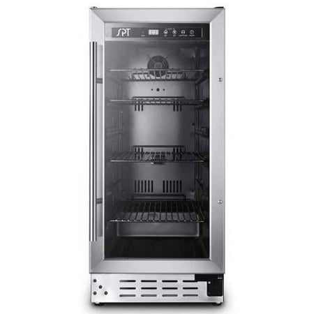 SPT - 92-Can Beverage Cooler - Stainless Steel