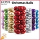thumbnail image 2 of 24 bolas de Navidad de 3 cm, adornos para árbol de Navidad, bolas colgantes para árbol de Navidad, decoración para árbol de Navidad, regalo de Año Nuevo, 2 of 5