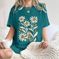 thumbnail image 5 of Women Casual Tops V Neck Soft T Shirts Loose Fit Short Sleeve Tunic Tops for Women XS, 5 of 7