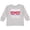 Athletic Heather, variant on Siesta Key Florida Beach Trip Girls Long Sleeve Toddler T-Shirt