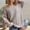 Gray, variant on Goodtrade8 Oversized Sweaters for Women Khaki Solid Color Long Sleeve Casual Sweater Tops