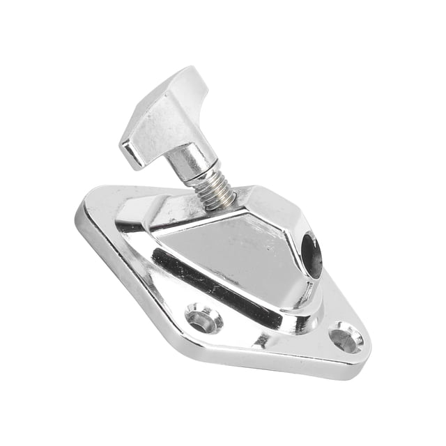 Khall Alliage de Zinc Base de Jambe de Tambour Kick Pied de Jambe Connecteur Support en Alliage de Zinc Accessoires d'Instruments de Percussion WC85 Kick Drum Base de Jambe