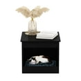 thumbnail image 4 of Furinno 20395AM Peli Top Opening Litter Box Enclosure, Americano, 4 of 7