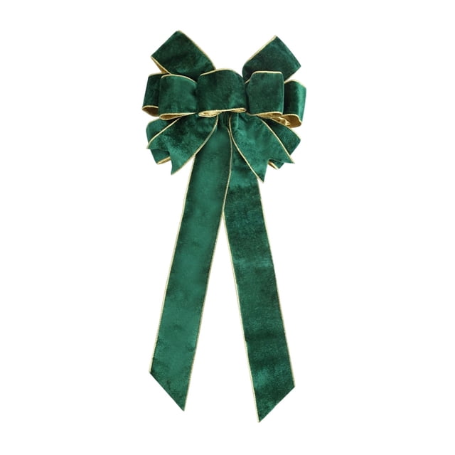 SIfdSeng Get it Fast Bow Red Ribbon Bow Big Bow Knot Top Hat Xmas Bow Drops for Xmas Home