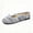 Blue, variant on Mary Jane Bow Flats for Women Slip On Lightweight Ballet Flats Backless Mules with Ankle Strap Flats for Casual Dressy