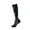 Black, variant on Hehanda 2 Pairs Outdoor Sports Long Compression Socks - Stretch Socks for Cycling and Fitness