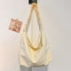 thumbnail image 1 of Bolsa de Bola de masa Hervida Likrtyny Mujer Suave Simple Hobo Ocio Al Aire Libre beige, 1 of 5