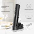 thumbnail image 2 of Rechargeable Wine Opener Electric Wine Bottle Opener 7-in-1 Wine Gift Set with Electric Vacuum Pump, Charging Station, Foil Cutter, Wine Aerator Pourer and 2 Wine Stoppers, 2 of 4