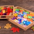 thumbnail image 2 of 1pc Kid Wood Tray Useful Crafting Tray Durable Storage Tray with Handle for Activity, 2 of 9