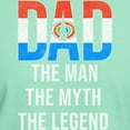 thumbnail image 3 of CafePress - Paraguay Dad Fathers Day T Shirt - Men's Classic Graphic Cotton T-Shirt, 3 of 4