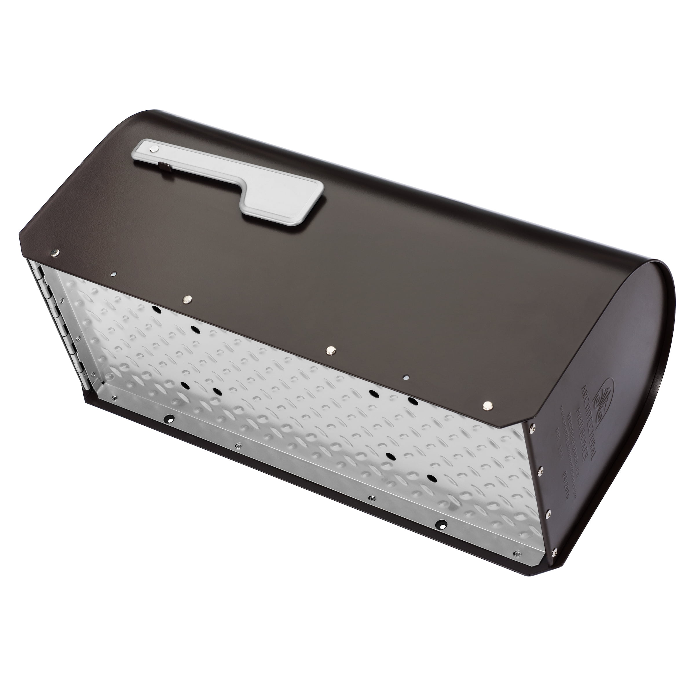 Architectural Mailboxes 5560RZ-SR Sequoia Heavy-Duty Post Mount Mailbox - Rubbed Bronze - Large