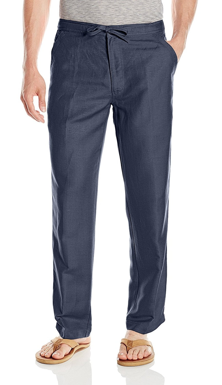 big and tall mens drawstring linen pants