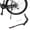 Black01, variant on FORTOP Heavy-Duty Double Leg Bicycle Kickstand, Center Mount Height Adjustable Bike Stand for 24-29 Inch Mountain, Road, and E-Bikes