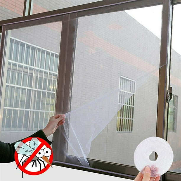 1.3M 1.5M Self adhesive Anti mosquito Net Flyscreen Curtain Insect