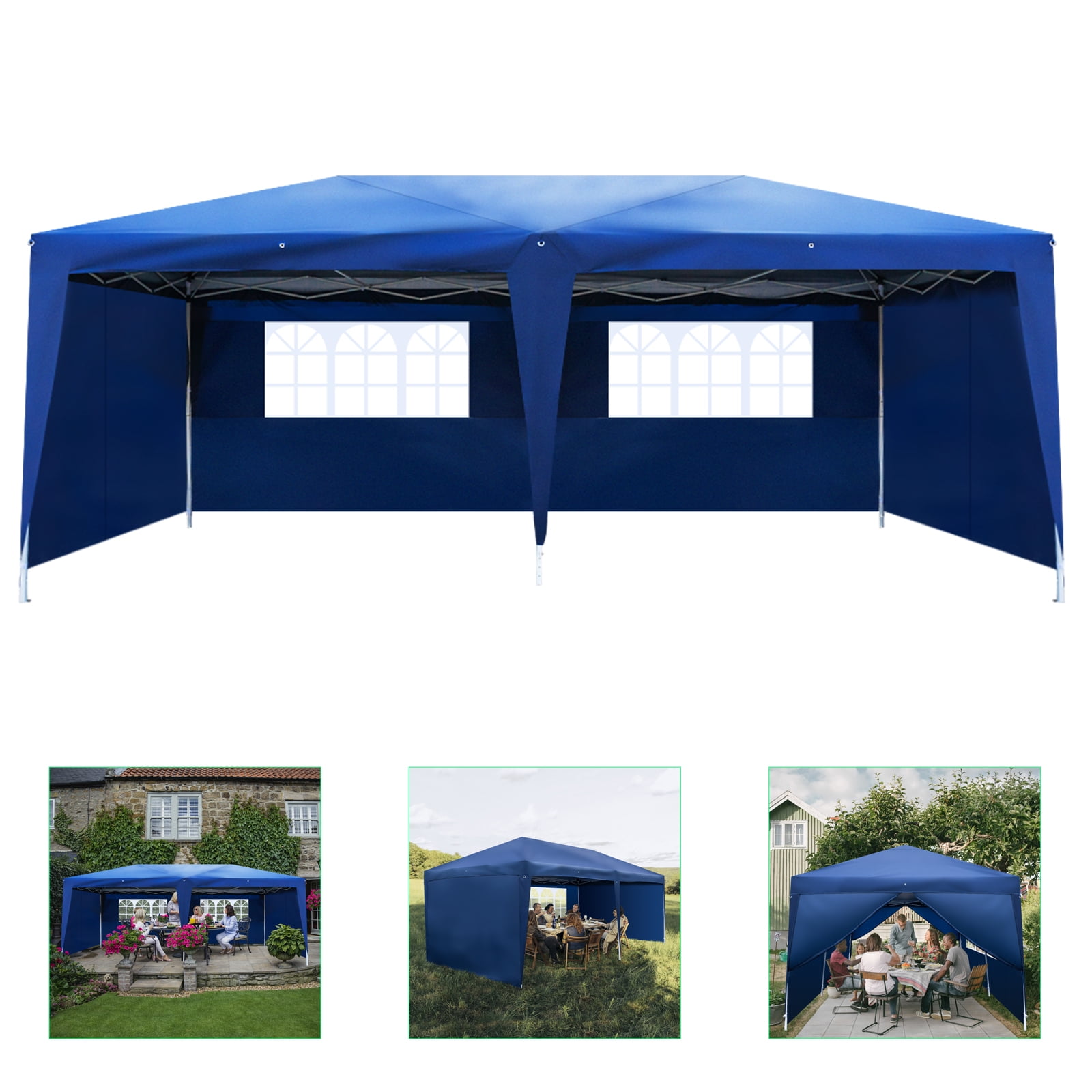 Φ22mm*2.5M Canopy Tent Rain Tarp Trail Sun Shade Awning Shelter Tent Poles