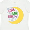 thumbnail image 4 of Inktastic Twinkle Twinkle Little Star with Yellow Moon Boys or Girls Toddler T-Shirt, 4 of 5