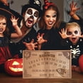 thumbnail image 2 of Decoración de Halloween Dulces de Halloween Inflables de Halloween Murciélago Cuenta regresiva festiva de Halloween Letrero colgante de madera (compre 2 y obtenga 1 gratis(Compre 2 y obtenga 1 gratis), 2 of 6