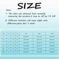 thumbnail image 3 of Towmus Womens 3/4 Length Sleeve Cotton Tops Casual Floral Print Round Neck Summer Tops Loose Fit Elastic and Lightweight Blouse for Women, 3 of 4