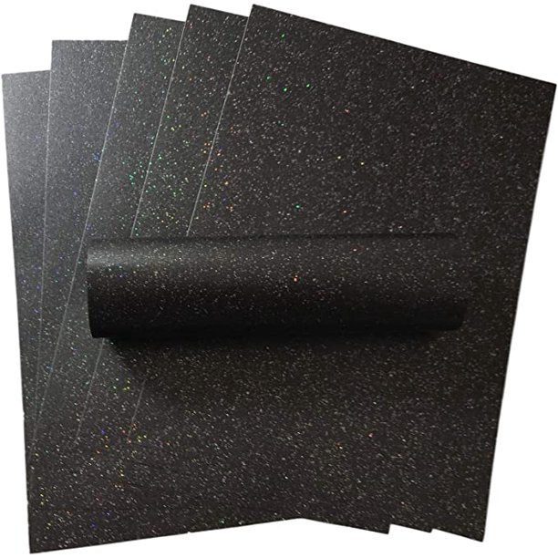 Black Glitter Paper