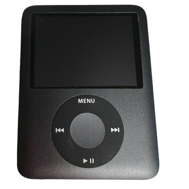 Refurbished Apple iPod Nano 3rd Generation 8GB Black Includes 1 YR Warranty