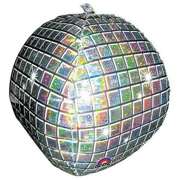 LOONBALLOON 1970s Balloons, 15″ DISCO BALL