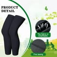 thumbnail image 5 of 2 Pairs Compression Leg Sleeves Full Length Leg Sleeves, Sports Cycling Long Leg Sleeves for Men Women Basketball Football Running, 5 of 6