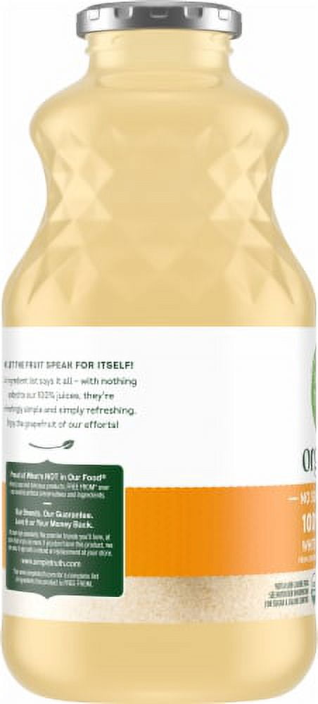Simple Truth Organic No Sugar Added 100% White Grapefuit Juice