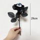 thumbnail image 1 of Rosas artificiales de seda con forma de ojo, ramos de rosas de seda falsas para bodas, fiestas, decoración del hogar y Halloween., 1 of 2
