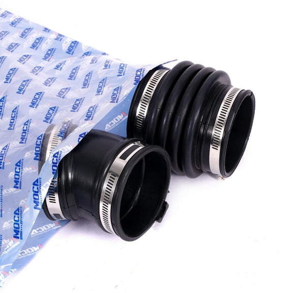 MOCA AUTOPARTS 2x Air Intake Hose Tube Duct Fit for 2006-2008 INFINITI M35 3.5L & INFINITI M45 4.5L
