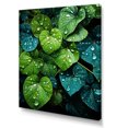 thumbnail image 2 of Designart "Charm Of Realistic Greens" Violets Wall Art Living Room, 2 of 7