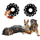 thumbnail image 3 of Juguete para Perro Llanta Negro Chillona Paquete 3 Pz Importadora La Merced Vinil Resistente, 3 of 3