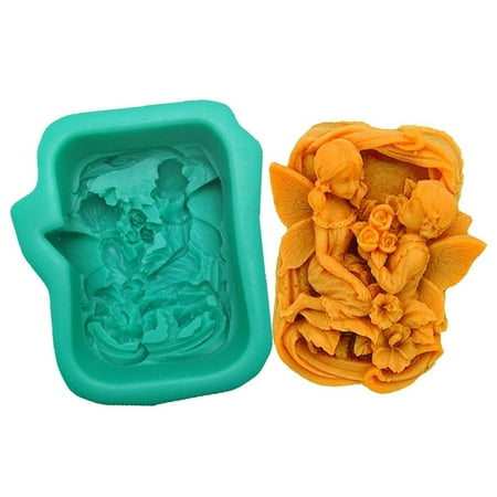 

Fairy Shape Candy Mold Mousse Cake Clay Mold Chocolate Gumpaste Molds for Baking