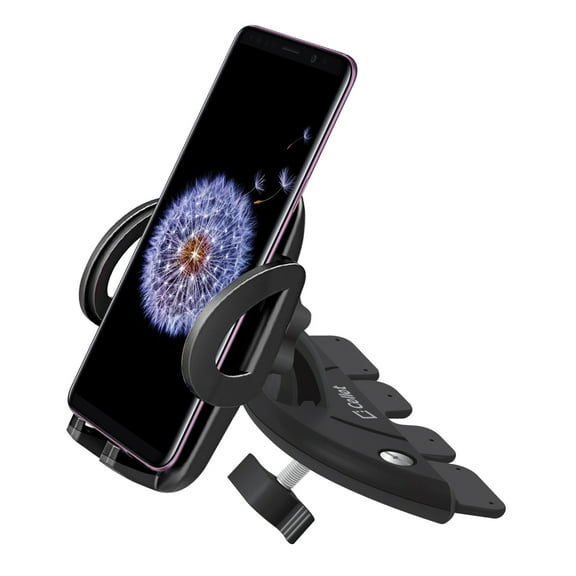 Cellet CD Slot Phone Holder Mount for Samsung Galaxy S9 / S9  / S9 Plus, Stable and Durable CD Slot Mount Holder (Fits up to 3.5 inch wide device)
