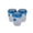 Blue + Blue + Blue, variant on Solar Powered Wasp Traps, Outdoor Reusable Hornet Yellow Jacket Catcher with LED Light, Weatherproof Flying Insect Trap for Garden Patio Orchard Pest Control (3pcs)