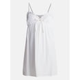 thumbnail image 5 of No Boundaries Poplin Mini Sundress, Women's XXS - XXL, 5 of 5