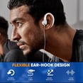 thumbnail image 4 of Philips A1105 in-Ear Sports Wired Headphones with Ear Hooks for Secure Fit, Deep bass, in-line Remote Control and Microphone, Sweat-Resistant, 3.5 mm Connector TAA1105WT, 4 of 4