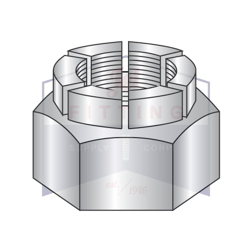 Stainless Steel Nylon Insert Lock Hex Nut UNC #8-32 Qty 250 
