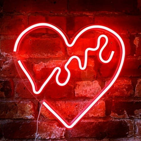 

〖TOTO〗Night Lights Valentine S Day Led Cloud Neon Light Usb Powered Wall Art Decoration Night Light