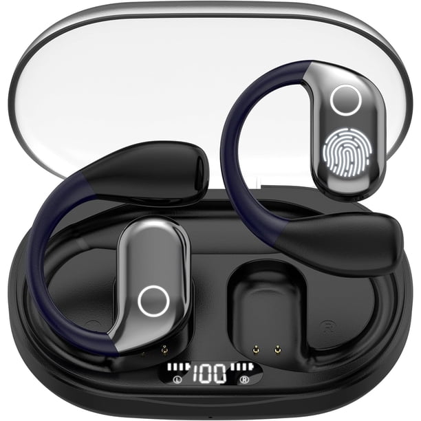 Auriculares de Traducción en Idioma Ai, OWS Auriculares de Traducción 3 en 1, Auriculares Bidireccionales en Tiempo Real de 144 Idiomas, Sonido HD, Batería de Larga Duración, Ideal para Viajes y Negocios