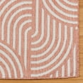 thumbnail image 5 of Savara Nima Indoor/ Outdoor Polypropylene Coral Flat Weave Area Rug, 9x13, 5 of 6