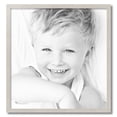 thumbnail image 2 of ArtToFrames 26" x 27" Slanted Lip White Picture Frame, 26x27 inch White Wood Poster Frame (WOM-4825),  Pack, 2 of 7