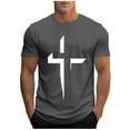 thumbnail image 2 of Mingw T Shirts for Men Men's Printing T Shirt Round Neck Tee Lightweight and Breathable Shirt, 2 of 5