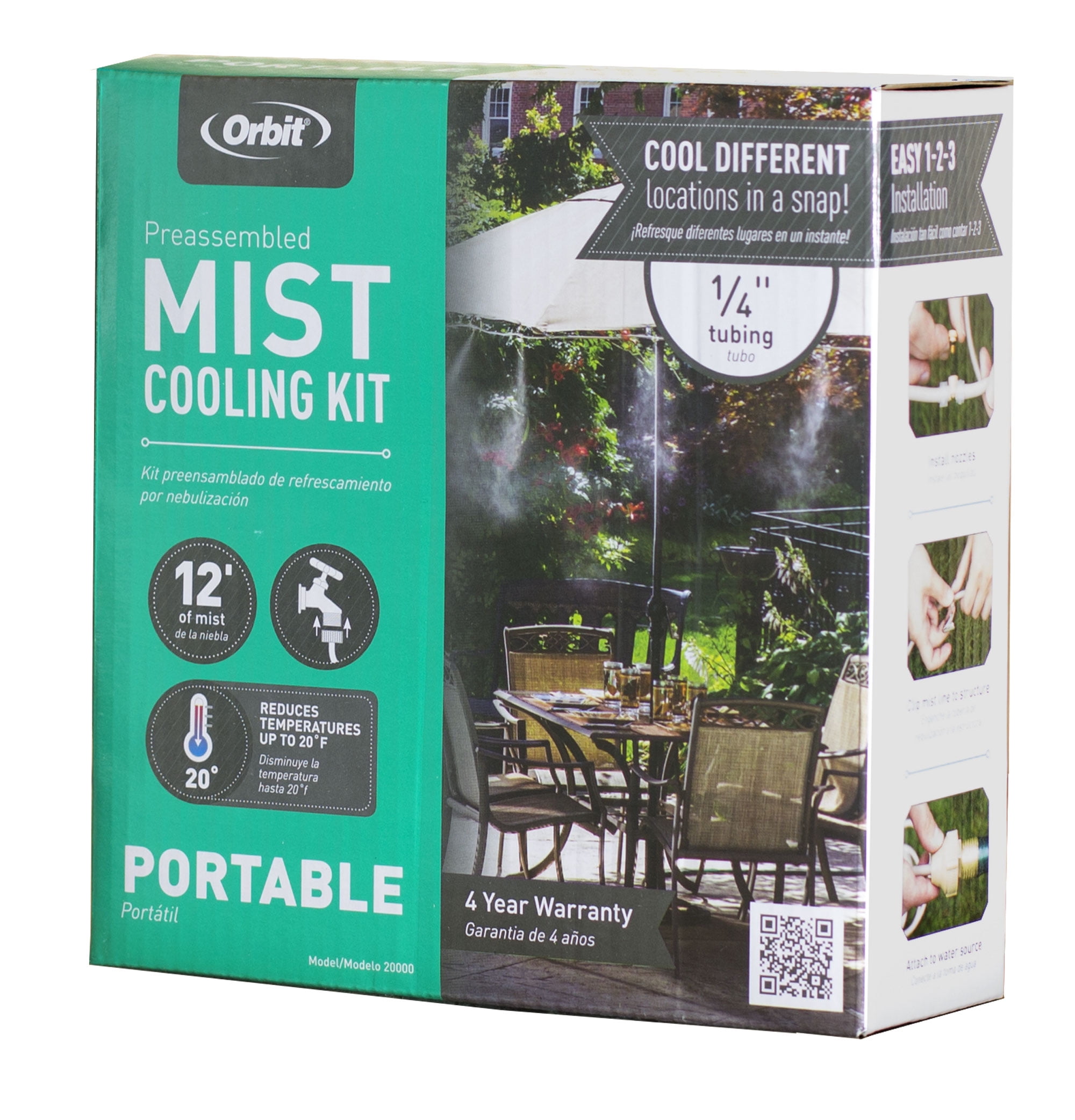 Orbit mist cooling system sales