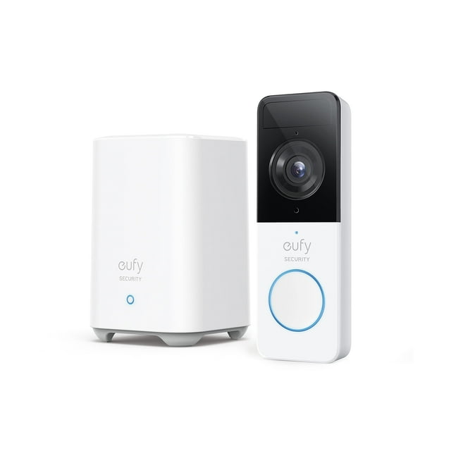 Timbre con vídeo de seguridad eufy 2E (batería) con resolución 2K y batería de 120 días, instalación cableada no compatible